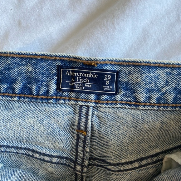 NWT A&F Jean Skirt - Picture 3 of 6